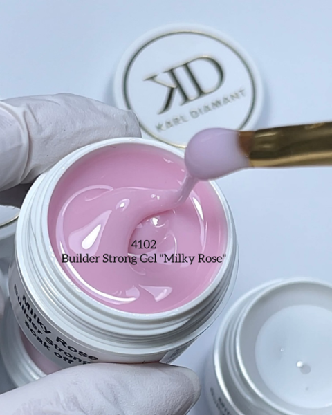 Builder Strong Gel Milky Rose soak off Karl Diamant  30 ml